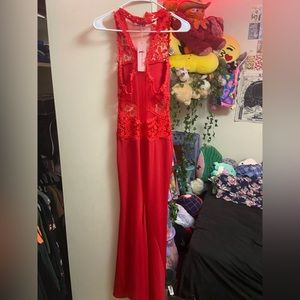 Cherry Red Prom Dress (NWT)